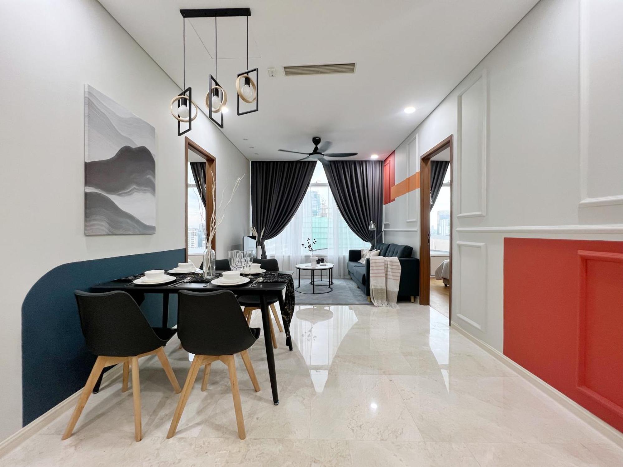 Apartment Sky 2br Klcc View